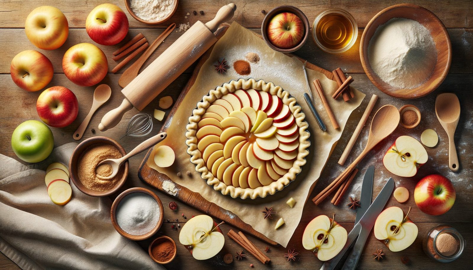 suikervrije appeltaart maken