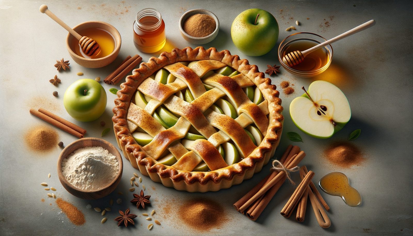 gezonde appeltaart maken