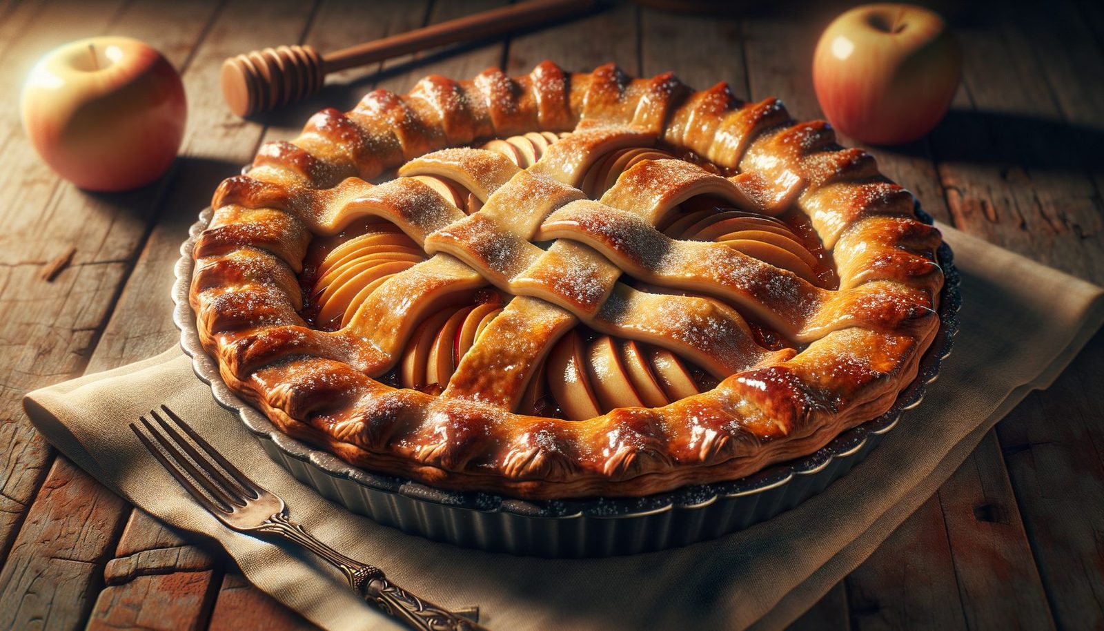 klassieke appeltaart