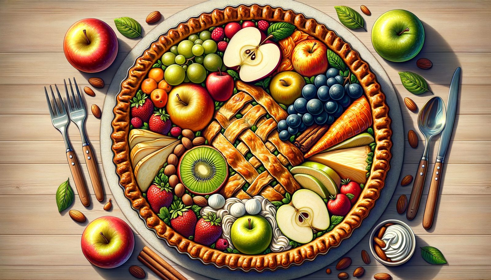 recept gezonde appeltaart