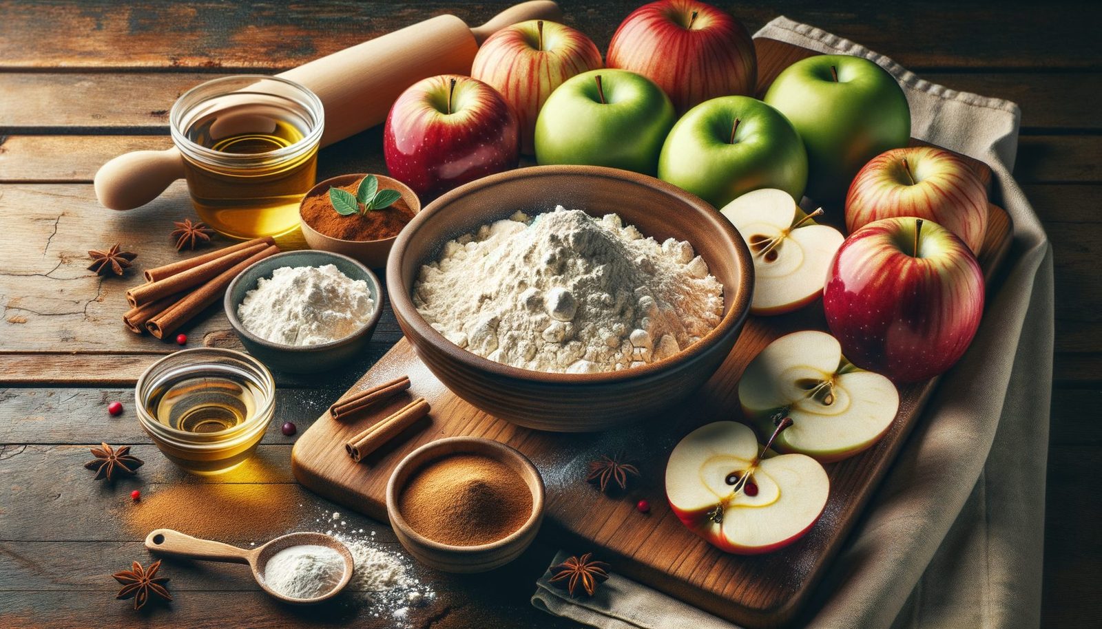 mix voor appeltaart
