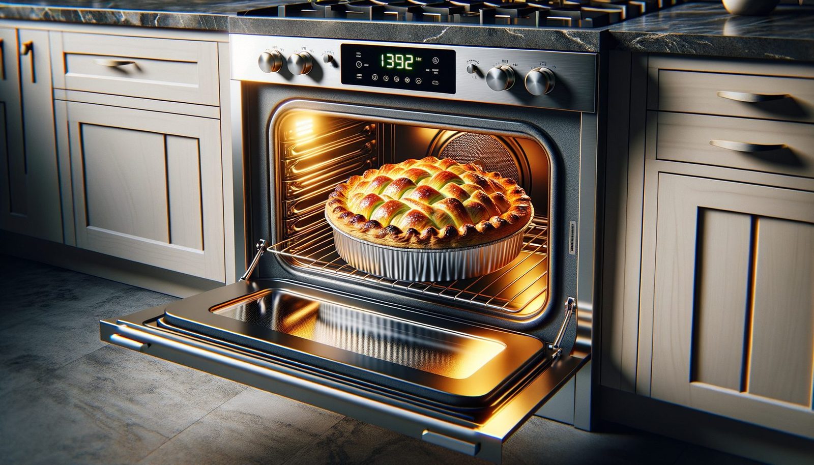 appeltaart oven