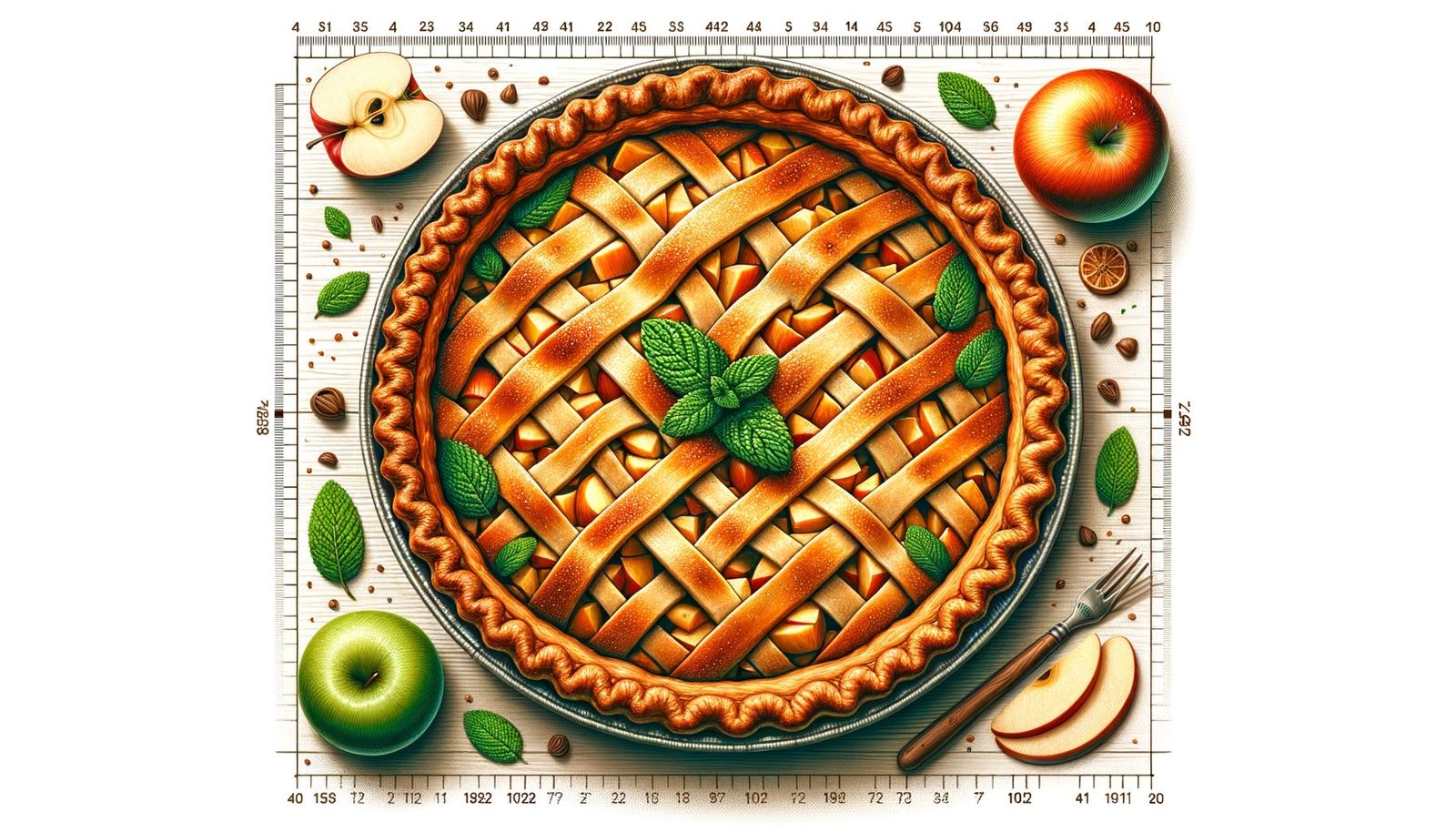 gezonde appeltaart